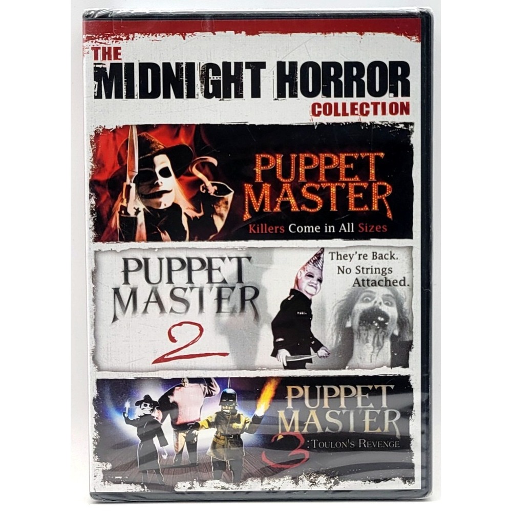The Midnight Horror‎ Collection: Puppet Master: Volume 1 FACTORY SEALED NEW